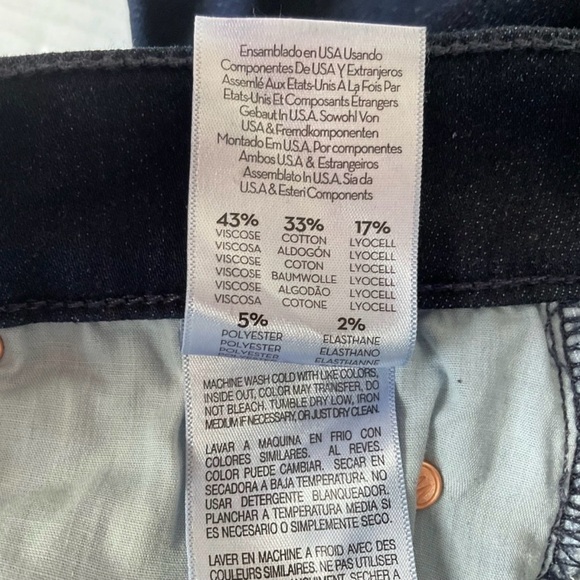 Mother The Mid-Rise Dazzler Ankle Jean in Now or Never Wash Size 28 - Picture 12 of 13